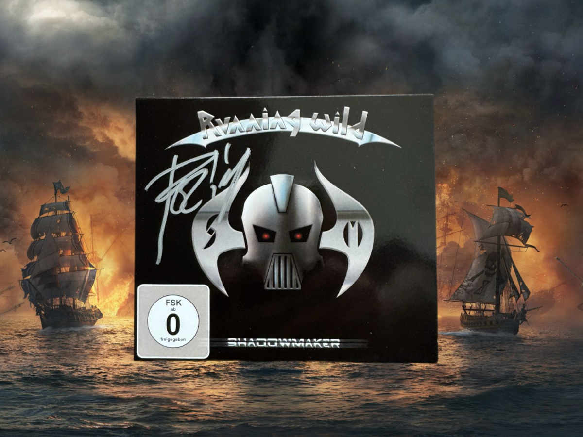 Running Wild CD / DVD - Shadowmaker - signed by Rock`n`Rolf